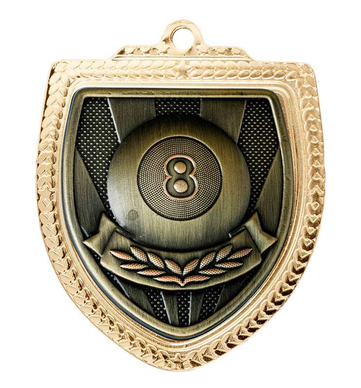 Shield Medal – Billiards/Pool Ball