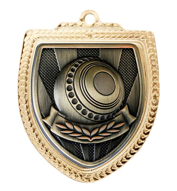 Shield Medal – Lawn Bowls Ball