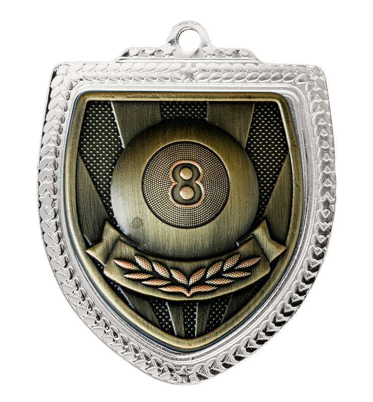 Shield Medal – Billiards/Pool Ball