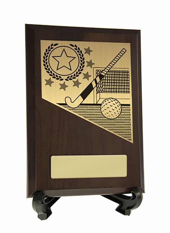 Plaque with Hockey Trim