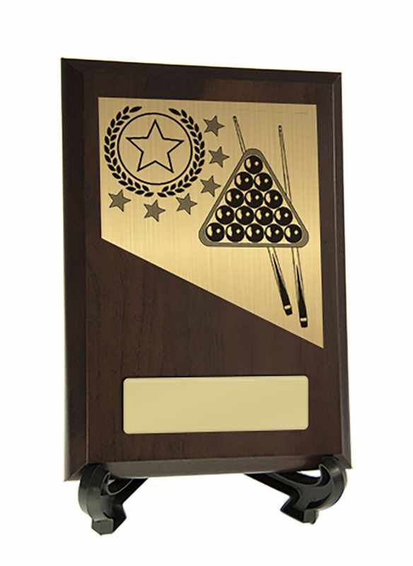 Billiards Theme on Plaque