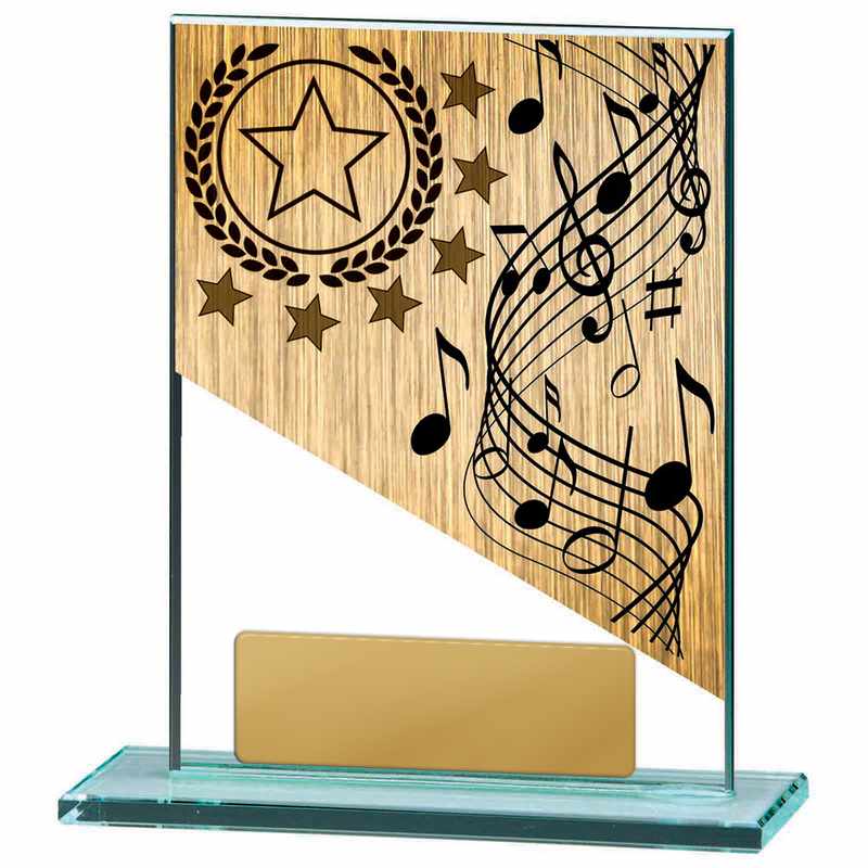 Music Theme on Glass