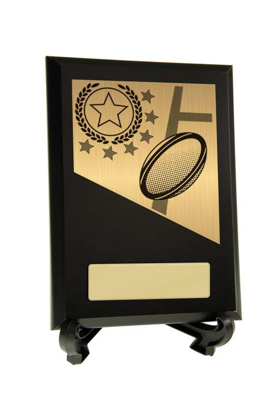 Plaque with Rugby Trim