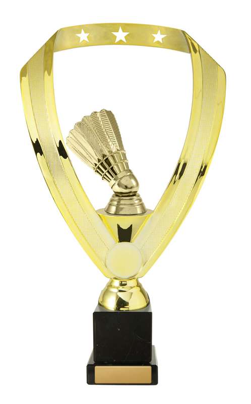 Badminton Trophy With 25mm Centre