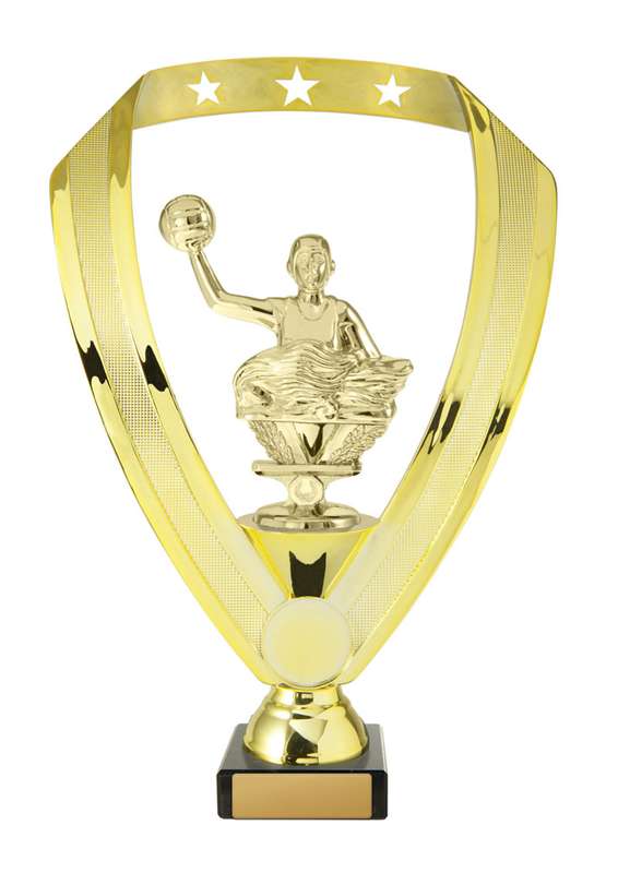 Female Waterpolo Trophy With 25mm Centre