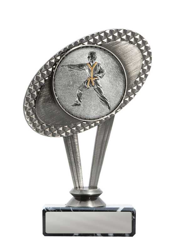 Metal Martial Arts Theme on Column