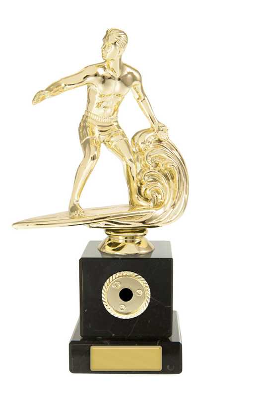 Surfer on Column