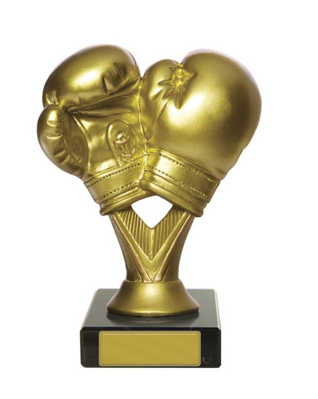 Boxing Gloves on Base