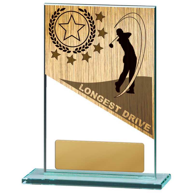 Golf Theme on Glass
