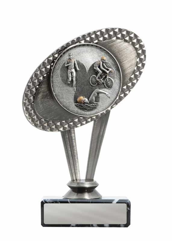Metal Triathlon Theme on Base