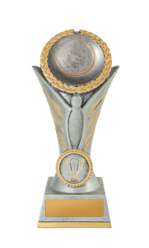 Angel Victory Tower Tennis Trophy With 25mm Centre