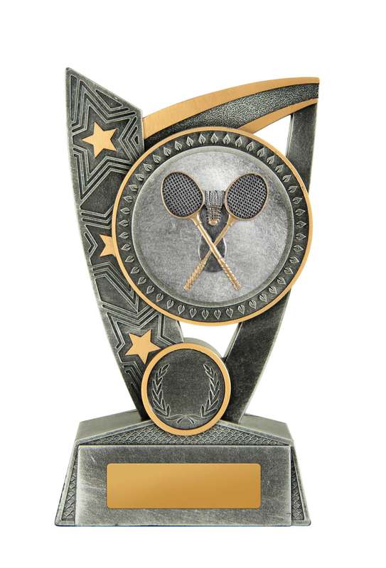 Challenger Series Badminton Trophy With 25mm Centre
