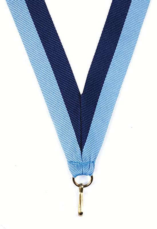Navy Blue-Sky Blue Ribbon