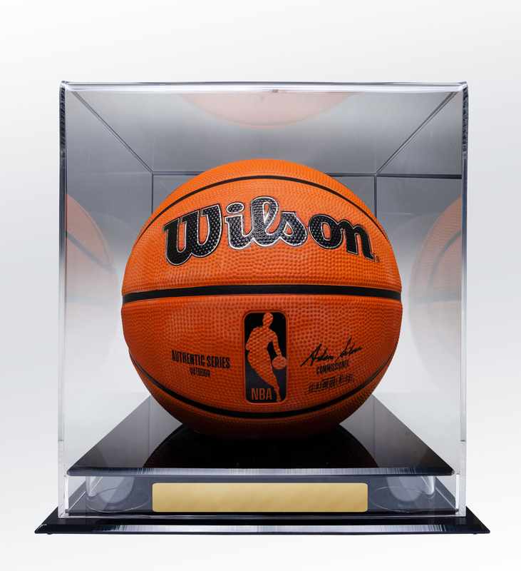 Acrylic Ball holder Square large
