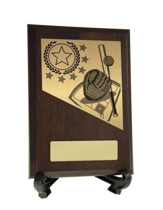 Plaque with Baseball Trim