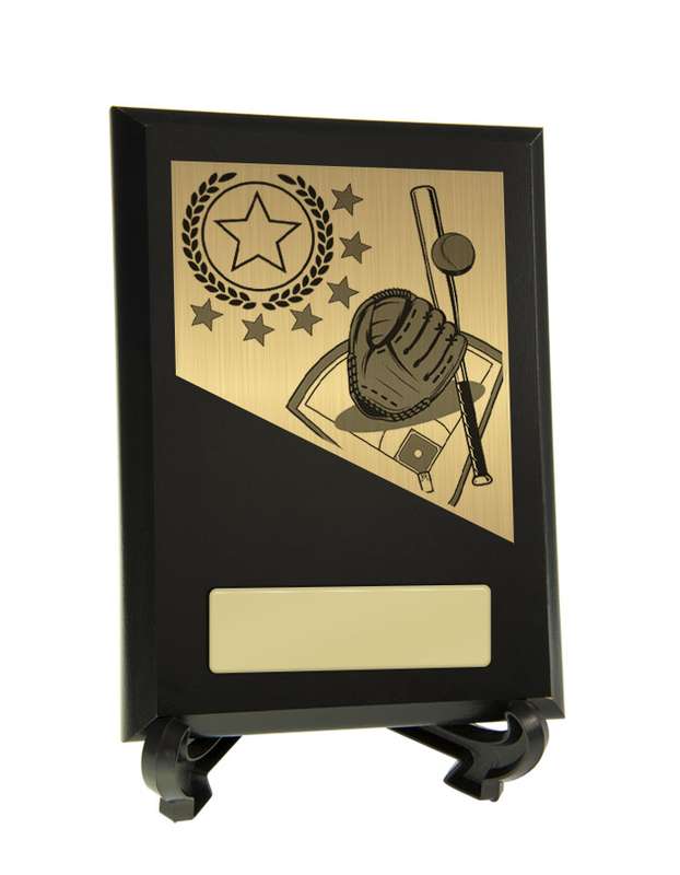Plaque with Baseball Trim