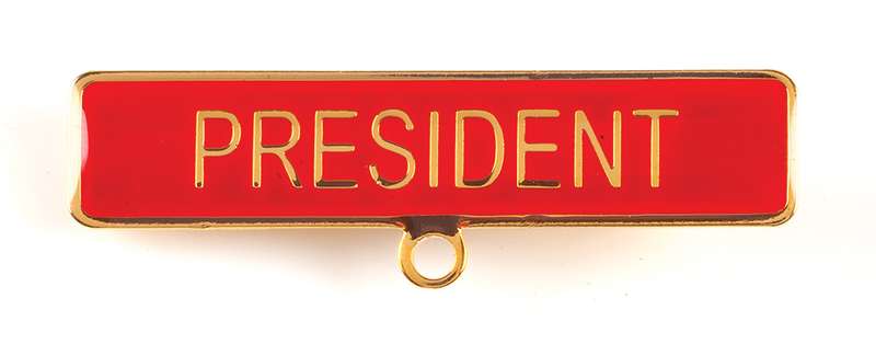 President Name Bar with Loop