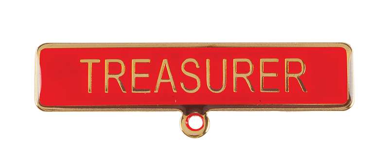 Treasurer Name Bar with Loop